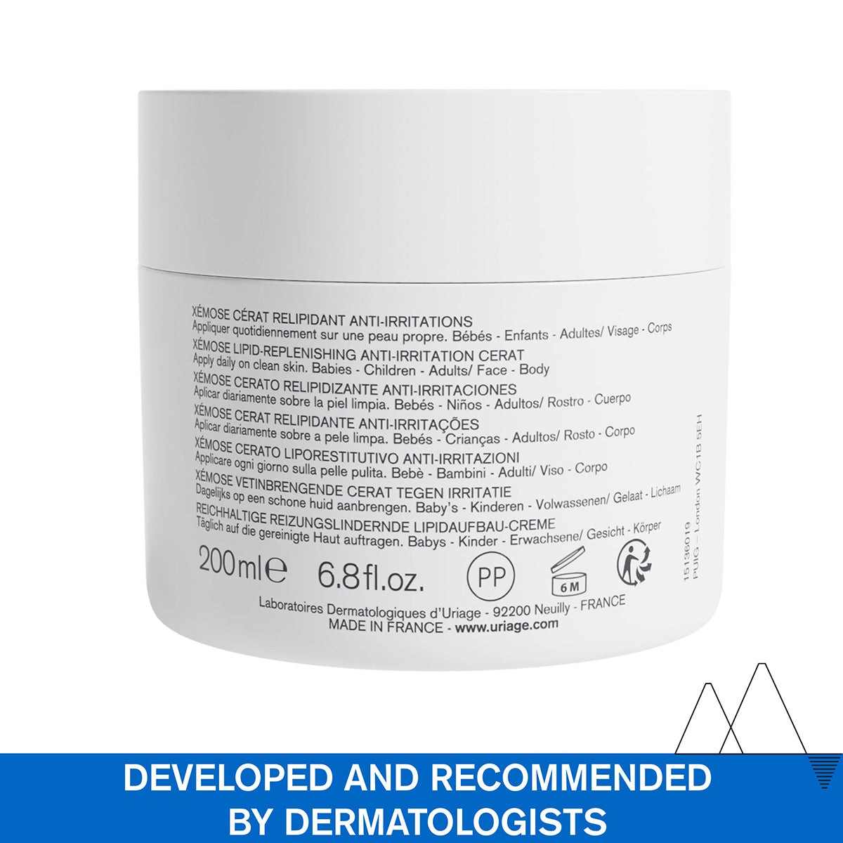 (Medical) Uriage Xemose Lipid-Replenishing Anti-Irritation Cerat 200ml