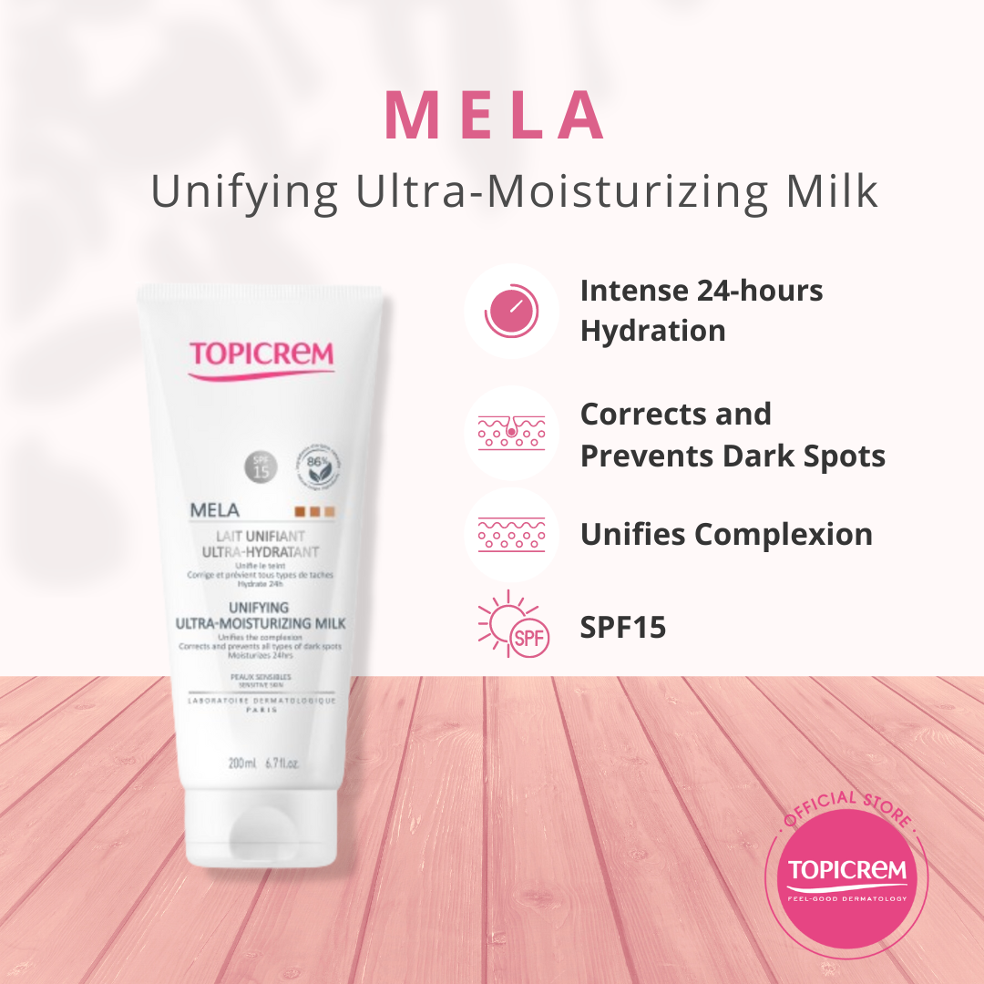 Topicrem Mela Unifying Ultra-Moisturizing Milk(200ml)