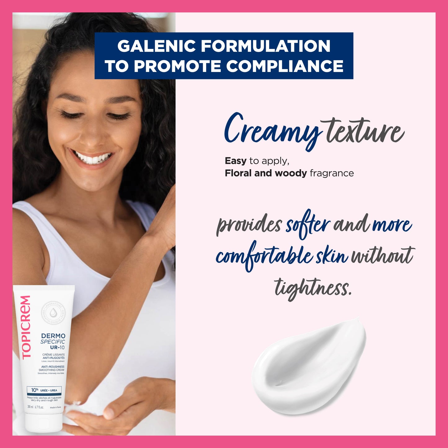 Topicrem DERMO SPECIFIC UR10 Anti-Roughness Smoothing Cream 200ml