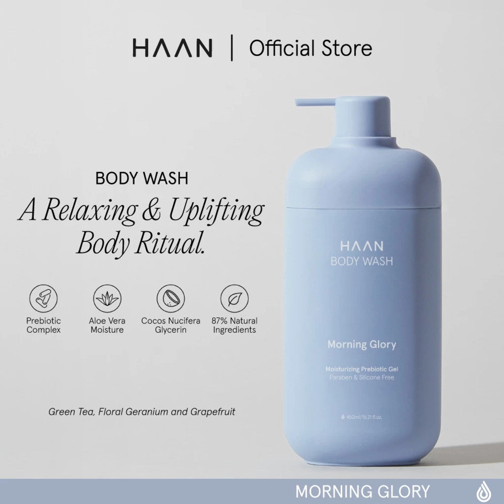 Haan Body Wash New Morning Glory (450ml)