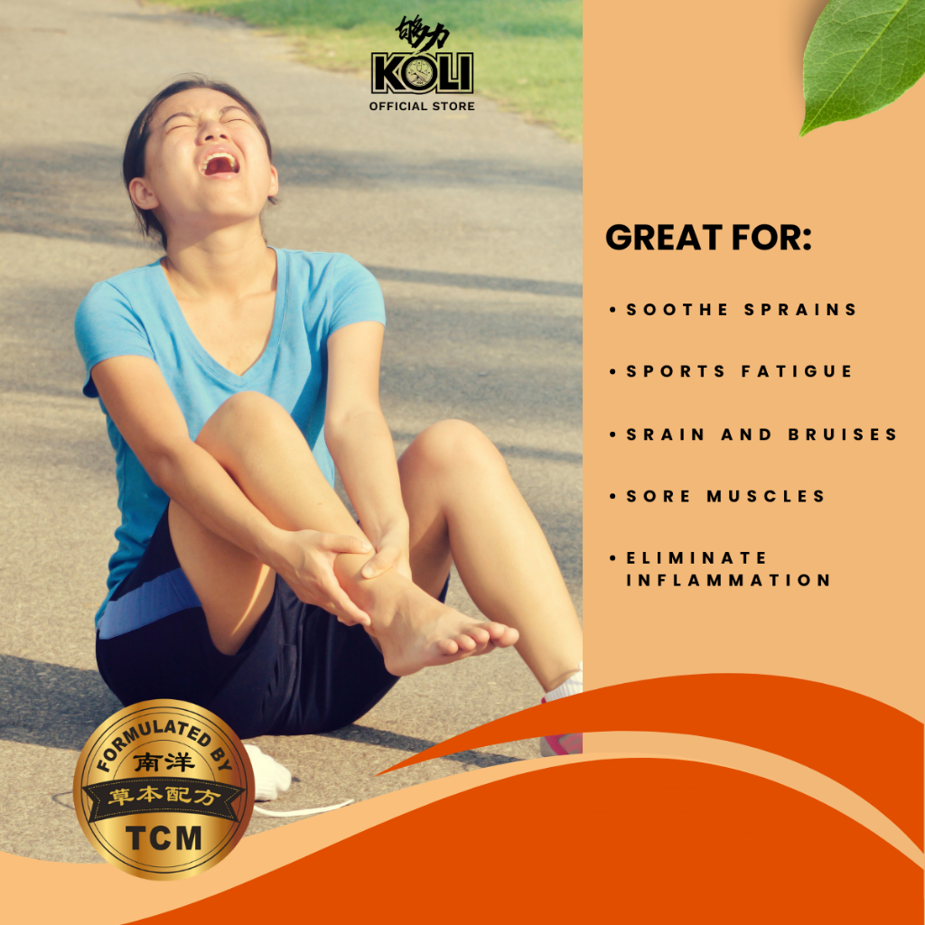 够力 KOLI ACTIVE Pain Relief Plaster (MUSCLE INJURY)－ 20 / 40 / 80 Pieces