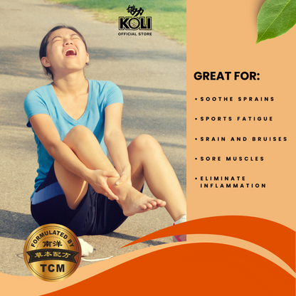 够力 KOLI ACTIVE Pain Relief Plaster (MUSCLE INJURY)－ 20 / 40 / 80 Pieces