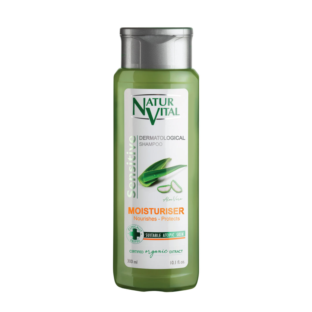 NaturVital Sensitive Moisturising Shampoo (Aloe Vera)