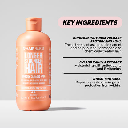 Hairburst Conditioner for Dry and Damaged Hair 350ml