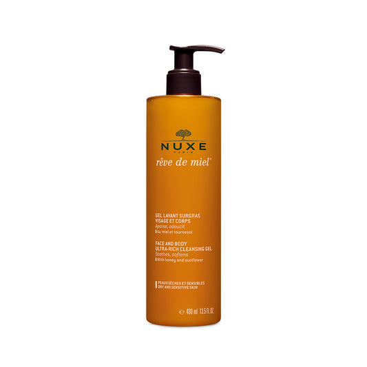 NUXE Reve de Miel Face and Body Ultra-Rich Cleansing Gel (400ml)